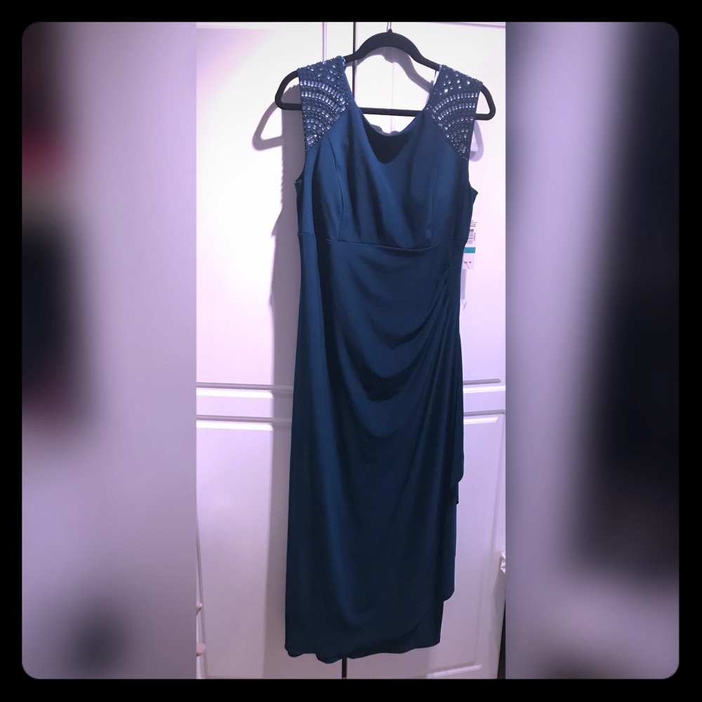 Teal dress